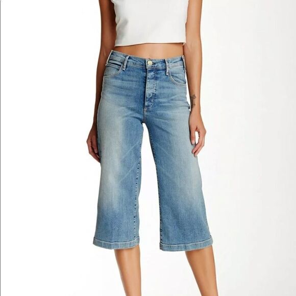 McGuire Bessette Summerset Cropped Wide Leg Jeans 30 - Picture 2 of 8